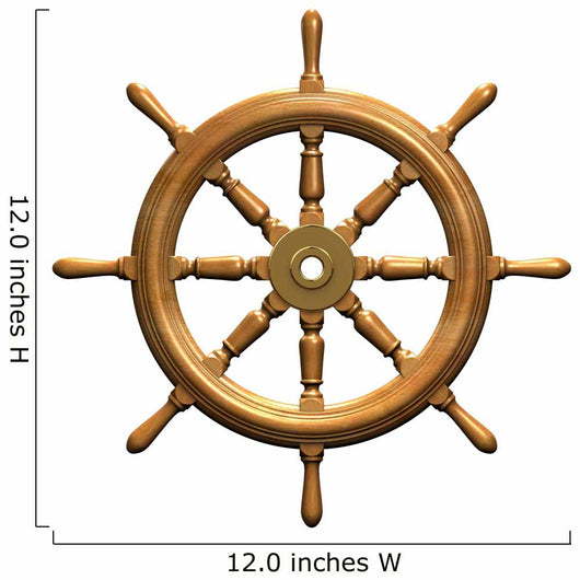 Ship Wheel Wall Decal
