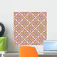 Seamless Floral Texture Wall Decal