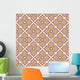 Seamless Floral Texture Wall Decal