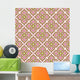Seamless Floral Texture Wall Decal