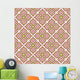 Seamless Floral Texture Wall Decal