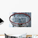Basketball Hoop Wall Mural