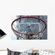 Basketball Hoop Wall Mural