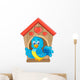 Bird Nesting Box Theme Wall Decal