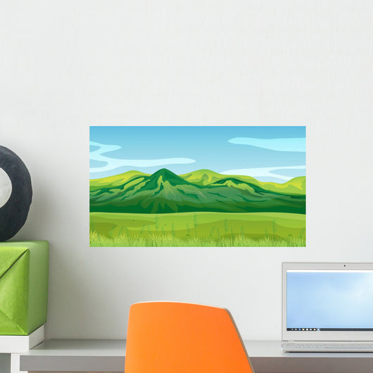 High Mountains Wall Mural