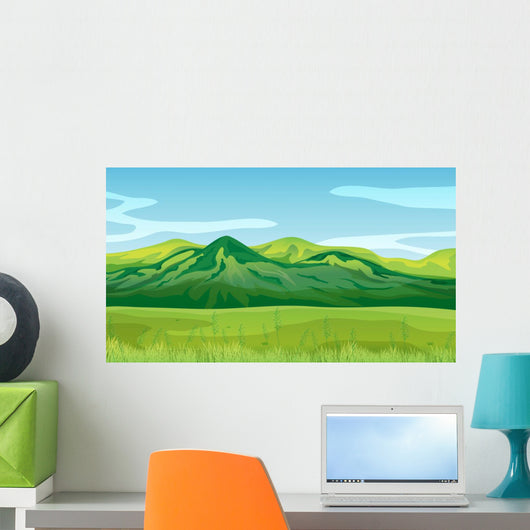 High Mountains Wall Mural