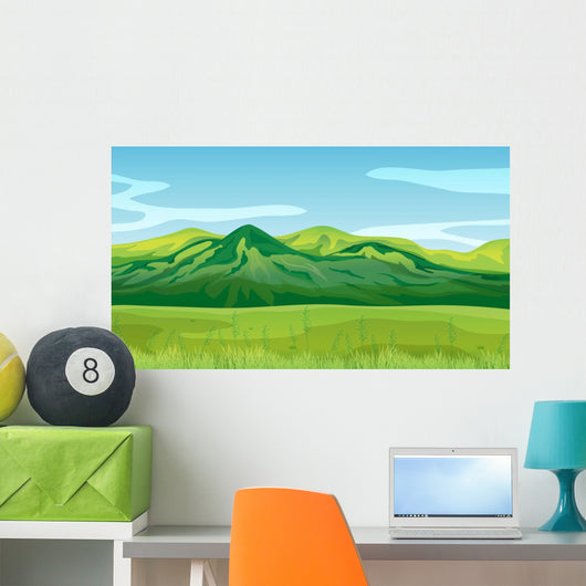 High Mountains Wall Mural