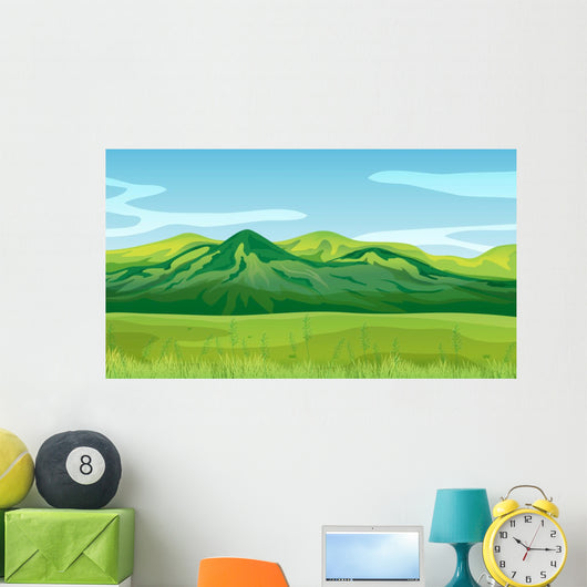 High Mountains Wall Mural