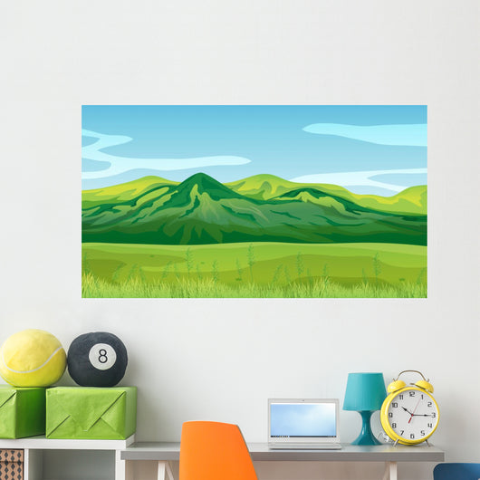 High Mountains Wall Mural