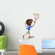 Kid Playing Tennis Wall Mural