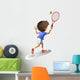 Kid Playing Tennis Wall Mural