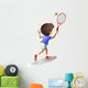 Kid Playing Tennis Wall Mural