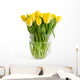 Yellow Tulips in a Vase Wall Decal