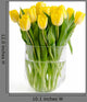 Yellow Tulips in a Vase Wall Decal