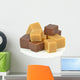 Pile Vanilla and Chocolate Wall Decal