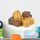 Pile Vanilla and Chocolate Wall Decal