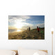 Family Playing Beach Wall Decal