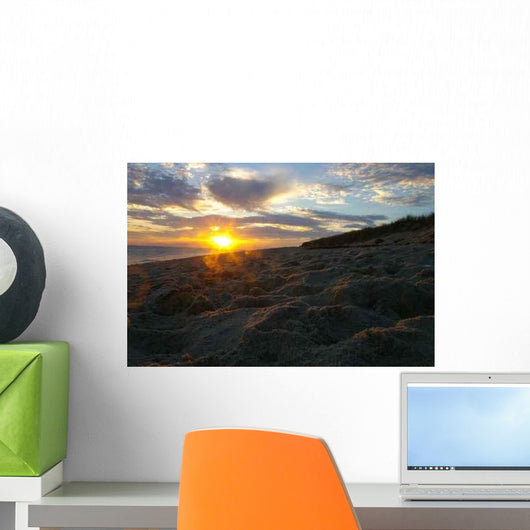 Nantucket Beach Sunset Wall Decal
