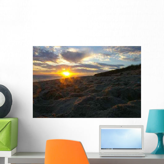 Nantucket Beach Sunset Wall Decal
