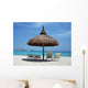 Parasol Plage Cancun Wall Decal