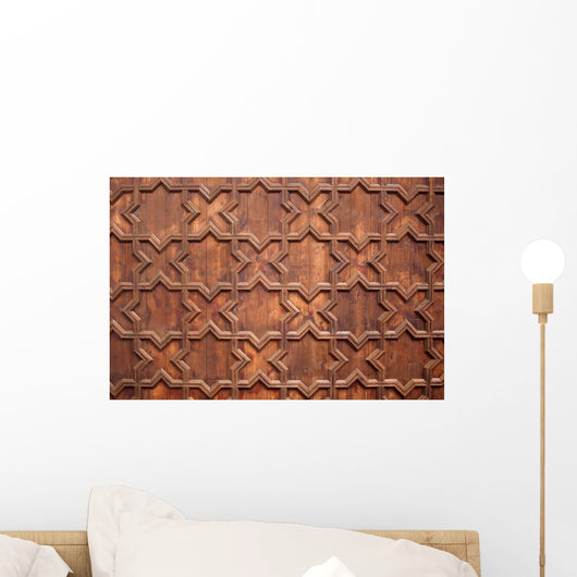 Wooden Ceiling Wall Mural