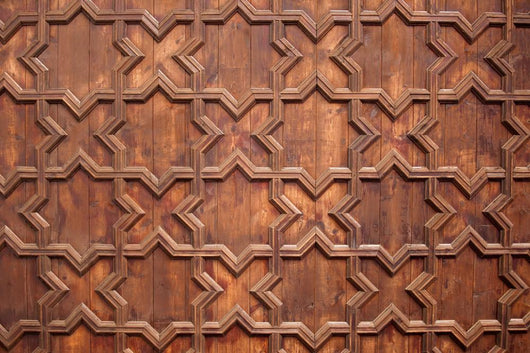 Wooden Ceiling Wall Mural