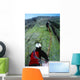 Double Rope Descent Wall Decal