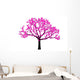flower tree Wall Decal