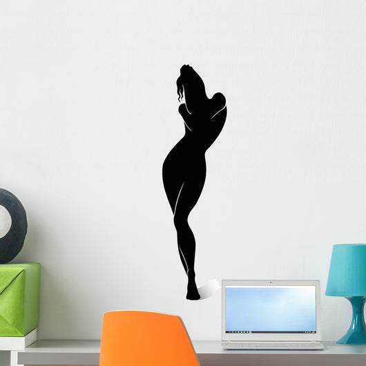 Female Silhouette Wall Decal