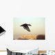 Mallard in Flight Wall Mural