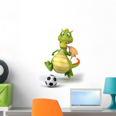 Fun Dragon shown on a wall