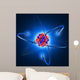 3d atom Wall Mural