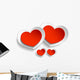 Hearts Wall Decal