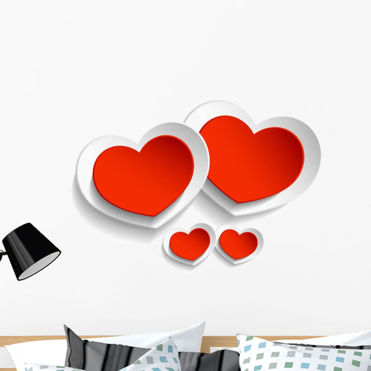 Hearts Wall Decal