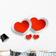 Hearts Wall Decal