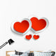 Hearts Wall Decal