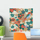 Seamless Birds & Flowers Wall Decal