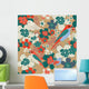 Seamless Birds & Flowers Wall Decal