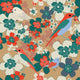 Seamless Birds & Flowers Wall Decal