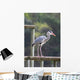 Heron Cendre Wall Mural