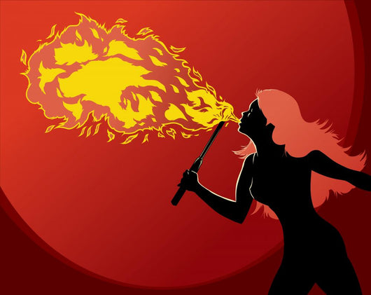 Fire Breather Wall Mural