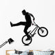 Man Bmx Acrobatic Figure Wall Mural