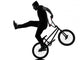 Man Bmx Acrobatic Figure Wall Mural