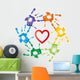 High Resolution Conceptual Heart Wall Mural