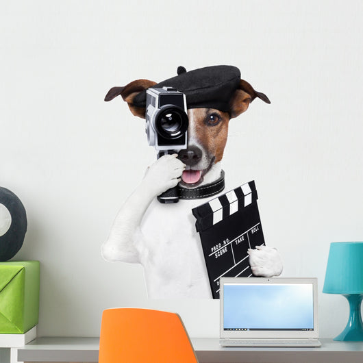 movie director dog Wall Decal