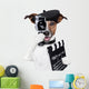 movie director dog Wall Decal