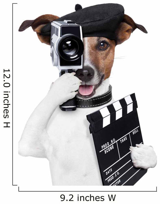 movie director dog Wall Decal