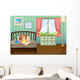 Girl Studying Her Room