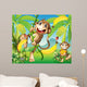 Two Monkeys near Banana
