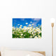 White Daisies Wall Mural